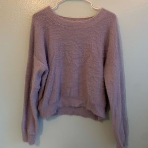 Double Zero Shag Crop Sweater